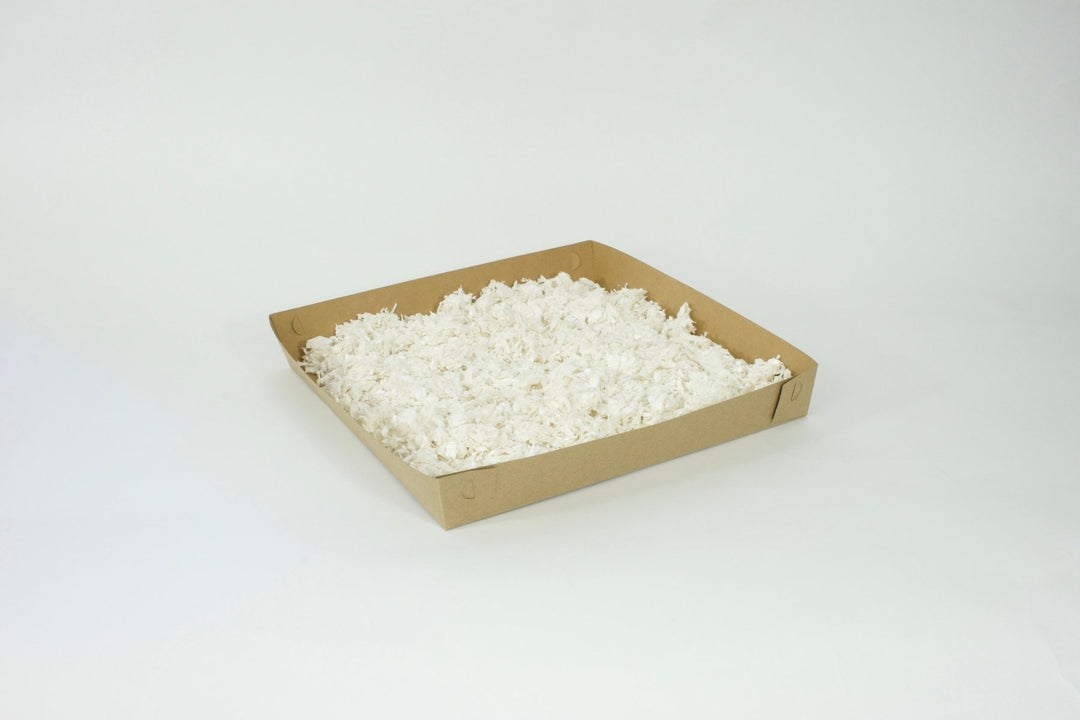 Guinea Colony Pre - Filled Disposable Kitchen Liner Refills with Paper Bedding (4 - Pack) - Critter Colony Club - Kitchen liner filled with white paper bedding. Ideal for quick guinea pig cage clean up.